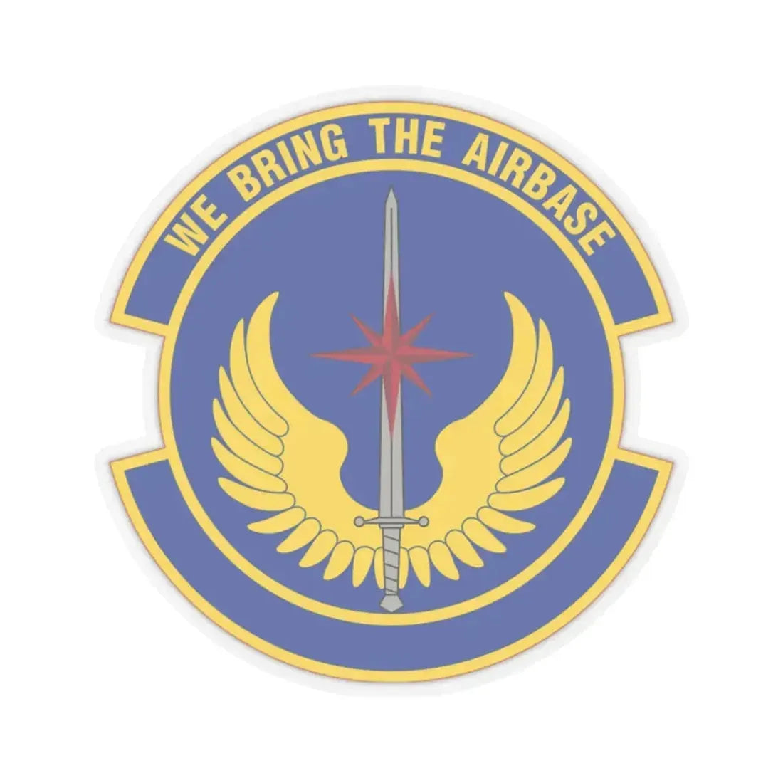 36 Contingency Response Squadron PACAF (U.S. Air Force) STICKER Vinyl Kiss-Cut Decal 2 Inch Transparent - The Sticker Space