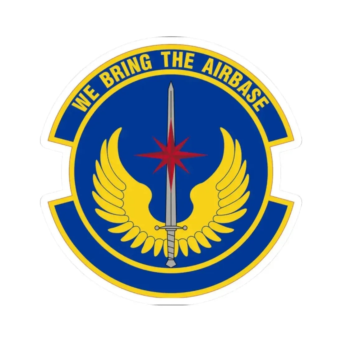 36 Contingency Response Squadron PACAF (U.S. Air Force) STICKER Vinyl Kiss-Cut Decal 2 Inch White - The Sticker Space