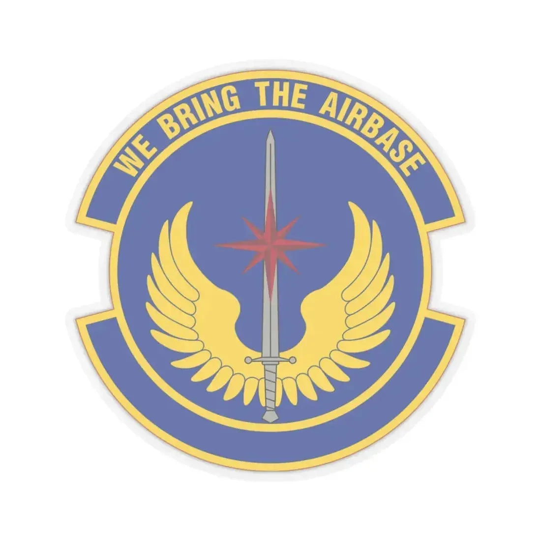 36 Contingency Response Squadron PACAF (U.S. Air Force) STICKER Vinyl Kiss-Cut Decal 6 Inch Transparent - The Sticker Space