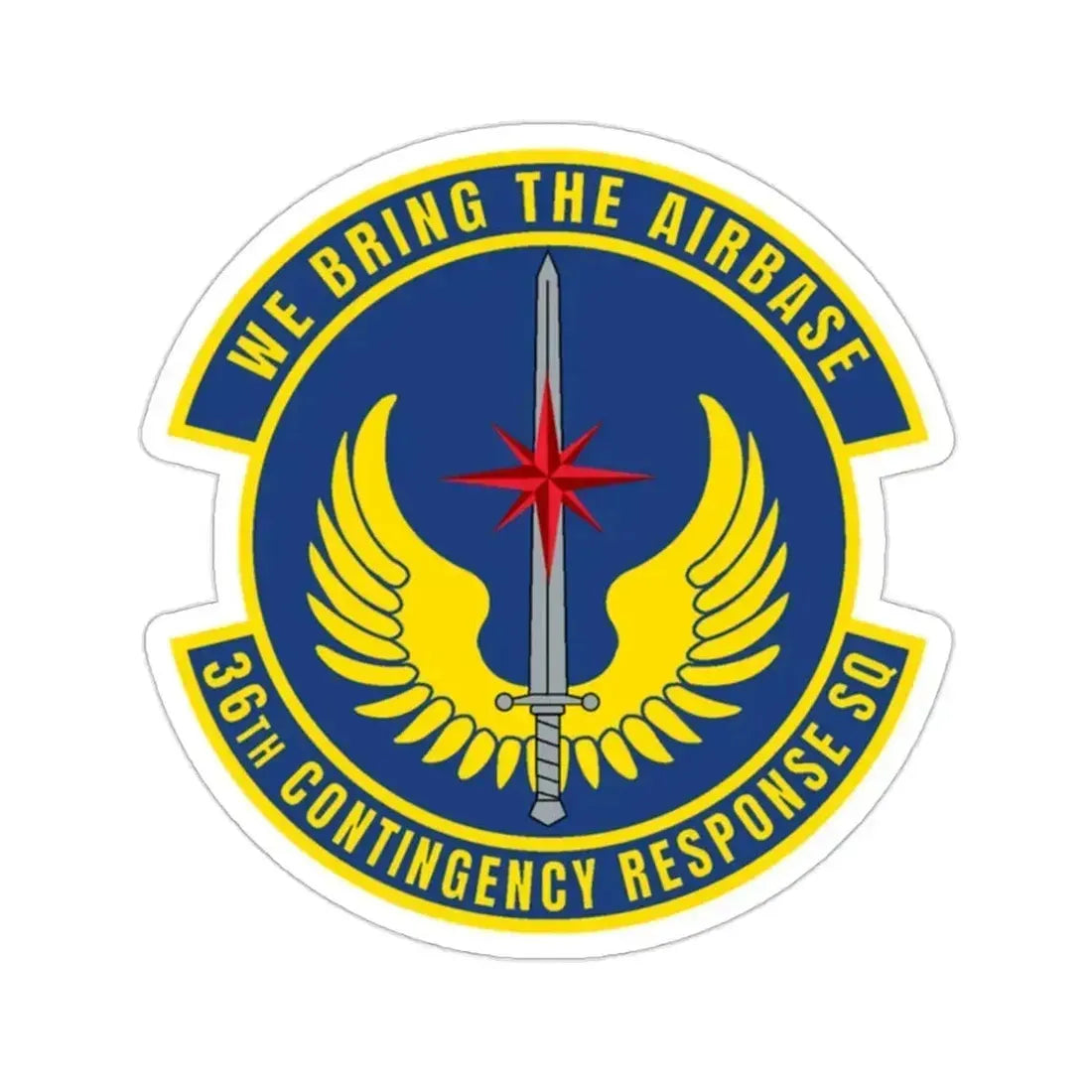 36 Contingency Response Squadron PACAF v2 (U.S. Air Force) STICKER Vinyl Die-Cut Decal 2 Inch - The Sticker Space
