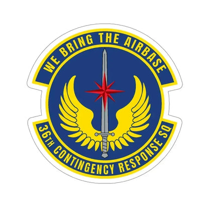 36 Contingency Response Squadron PACAF v2 (U.S. Air Force) STICKER Vinyl Die-Cut Decal 6 Inch - The Sticker Space