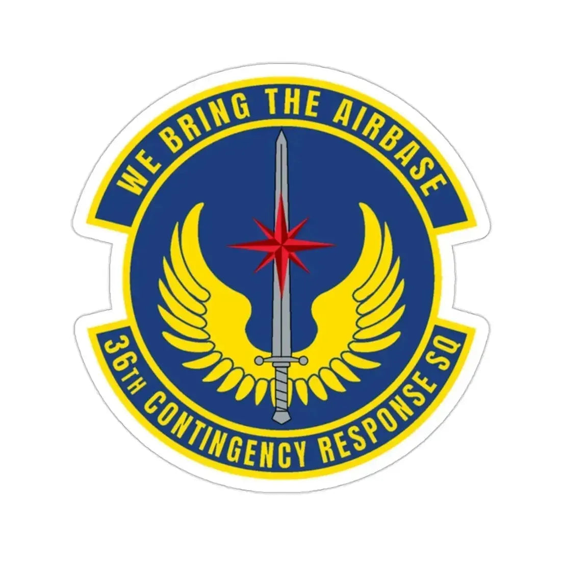 36 Contingency Response Squadron PACAF v2 (U.S. Air Force) STICKER Vinyl Die-Cut Decal - The Sticker Space