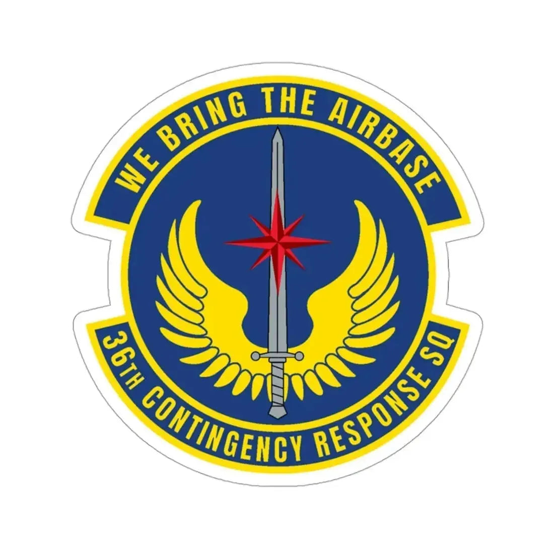 36 Contingency Response Squadron PACAF v2 (U.S. Air Force) STICKER Vinyl Die-Cut Decal - The Sticker Space
