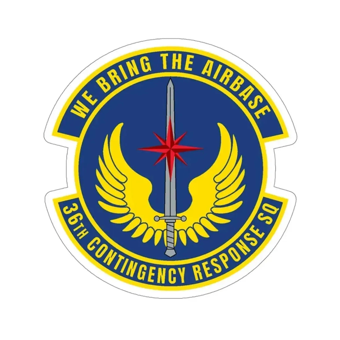 36 Contingency Response Squadron PACAF v2 (U.S. Air Force) STICKER Vinyl Die-Cut Decal - The Sticker Space