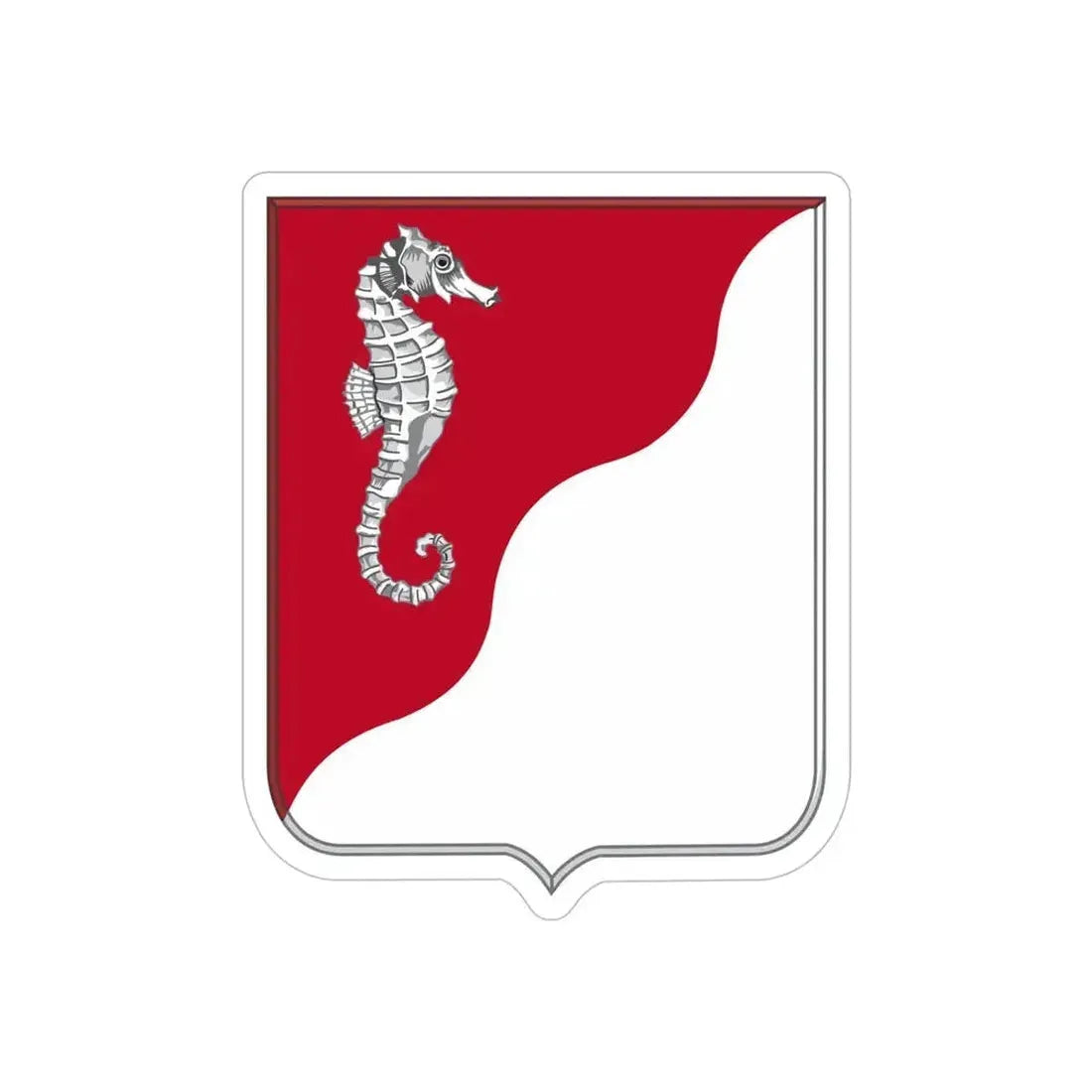 36 Engineer Battalion 2 (U.S. Army) REVERSE PRINT Transparent Die-Cut STICKER 5 Inch Die-Cut Transparent - The Sticker Space