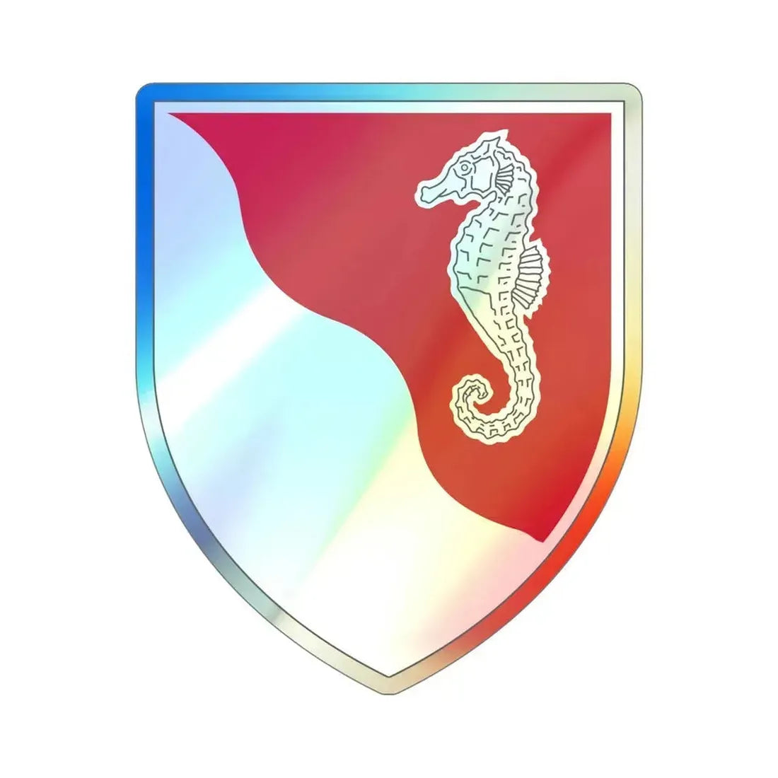 36 Engineer Battalion (U.S. Army) Holographic STICKER Die-Cut Vinyl Decal 5 Inch Holographic - The Sticker Space