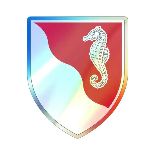 36 Engineer Battalion (U.S. Army) Holographic STICKER Die-Cut Vinyl Decal 6 Inch Holographic - The Sticker Space