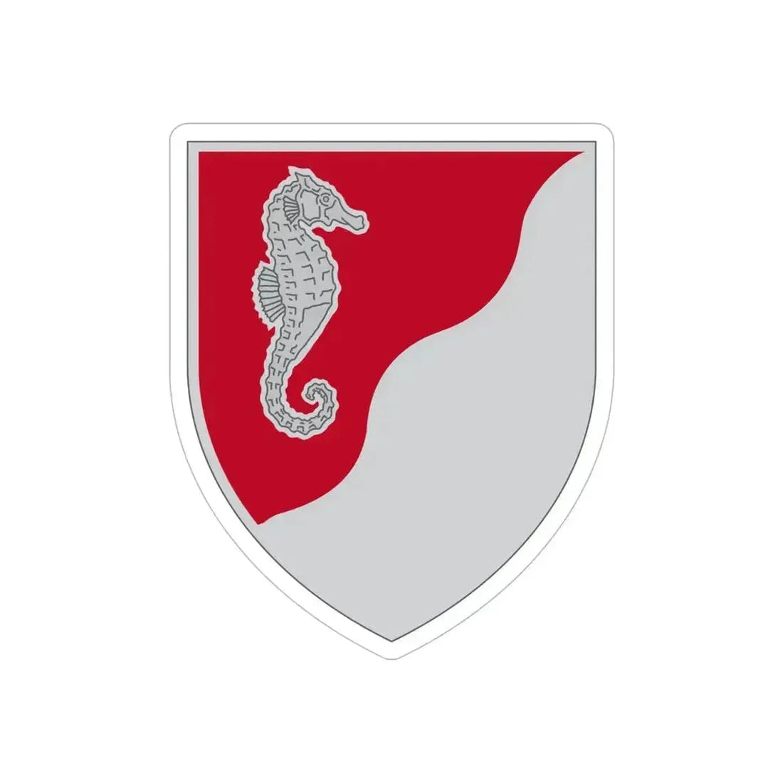 36 Engineer Battalion (U.S. Army) REVERSE PRINT Transparent Die-Cut STICKER 6 Inch Die-Cut Transparent - The Sticker Space