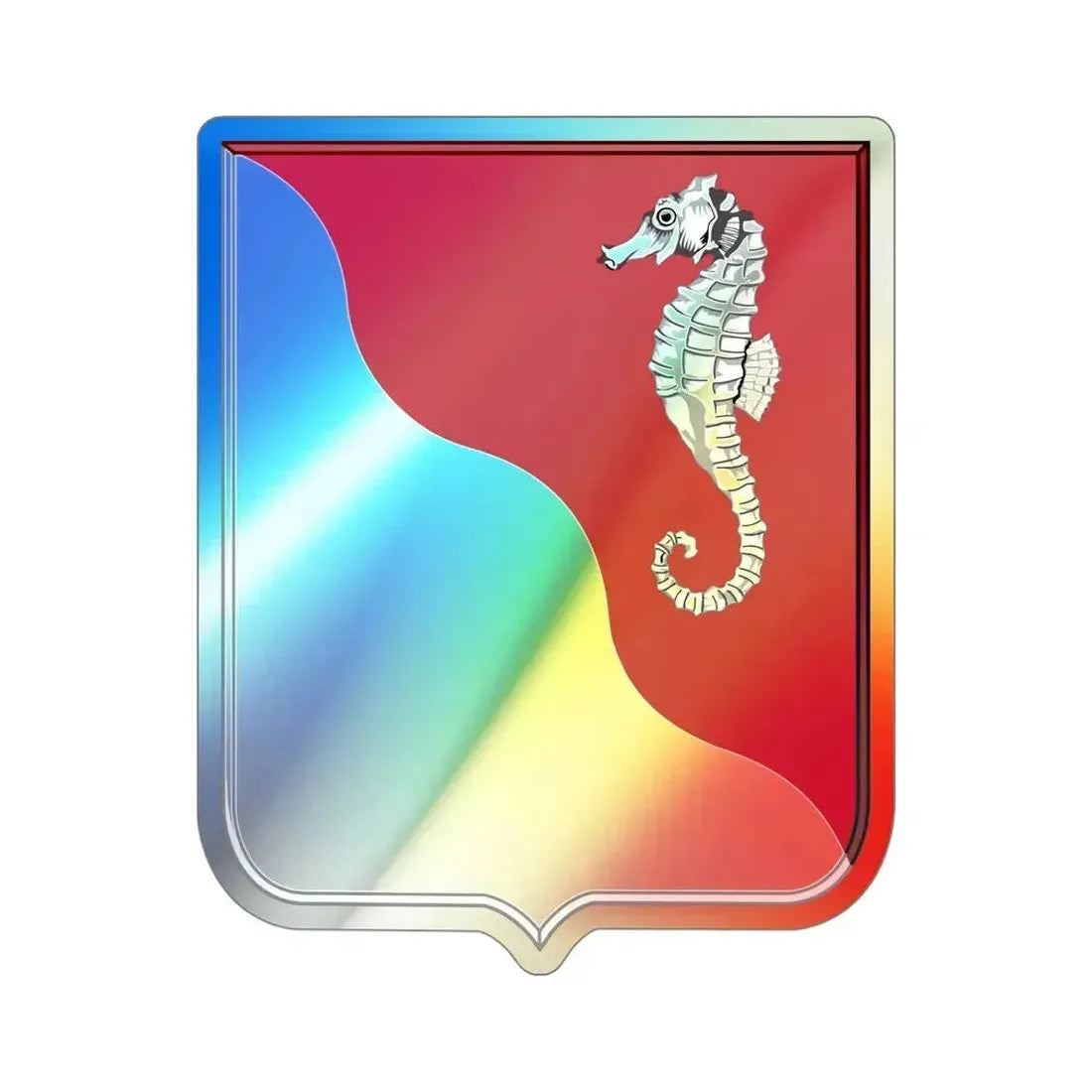 36 Engineer Battalion v2 (U.S. Army) Holographic STICKER Die-Cut Vinyl Decal 4 Inch Holographic - The Sticker Space