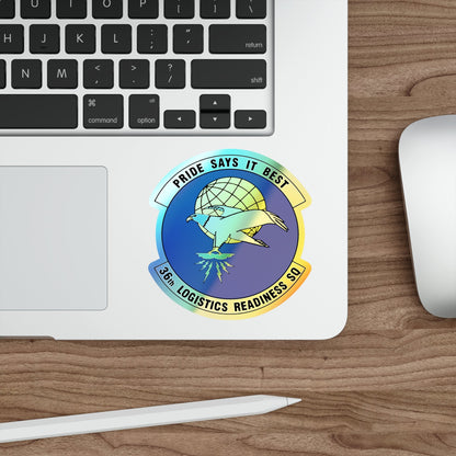 36 Logistics Readiness Squadron PACAF (U.S. Air Force) Holographic STICKER Die-Cut Vinyl Decal-The Sticker Space