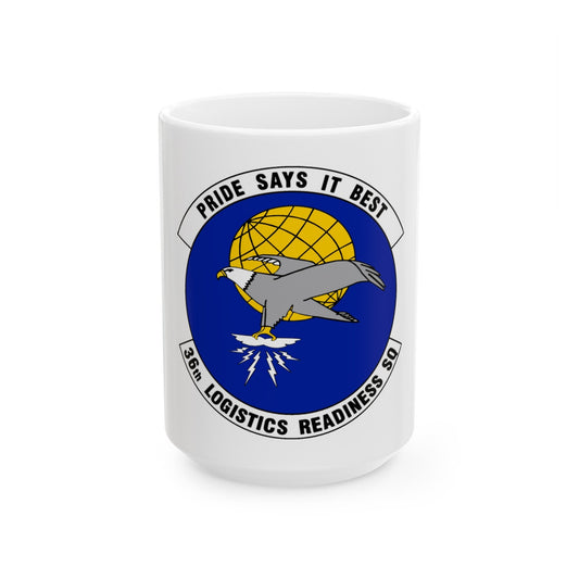 36 Logistics Readiness Squadron PACAF (U.S. Air Force) White Coffee Mug-15oz-The Sticker Space