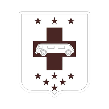 36 Medical Battalion 2 (U.S. Army) STICKER Vinyl Kiss-Cut Decal 3 Inch White - The Sticker Space