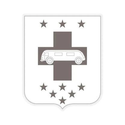 36 Medical Battalion 2 (U.S. Army) STICKER Vinyl Kiss-Cut Decal 6 Inch Transparent - The Sticker Space