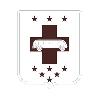 36 Medical Battalion 2 (U.S. Army) STICKER Vinyl Kiss-Cut Decal 6 Inch White - The Sticker Space