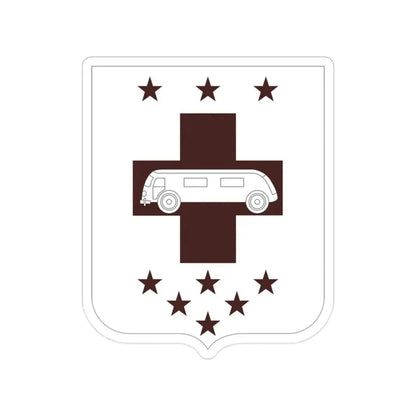 36 Medical Battalion 2 (U.S. Army) Transparent STICKER Die-Cut Vinyl Decal 2 Inch - The Sticker Space