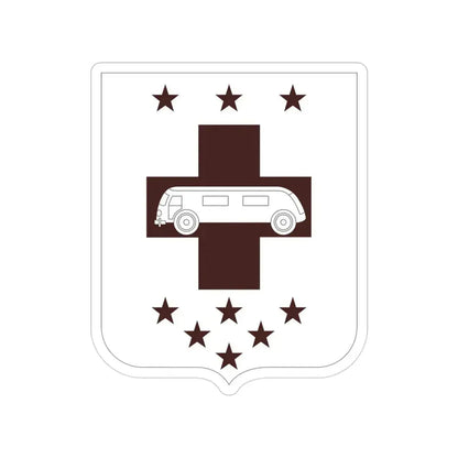 36 Medical Battalion 2 (U.S. Army) Transparent STICKER Die-Cut Vinyl Decal 3 Inch - The Sticker Space