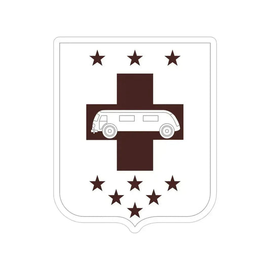36 Medical Battalion 2 (U.S. Army) Transparent STICKER Die-Cut Vinyl Decal 6 Inch - The Sticker Space