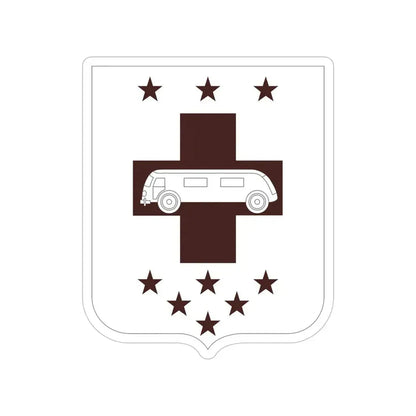 36 Medical Battalion 2 (U.S. Army) Transparent STICKER Die-Cut Vinyl Decal 6 Inch - The Sticker Space