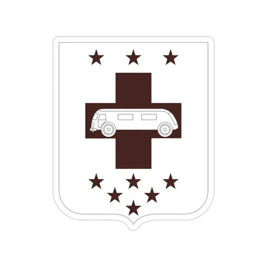 36 Medical Battalion 2 (U.S. Army) Transparent STICKER Die-Cut Vinyl Decal 6 Inch - The Sticker Space