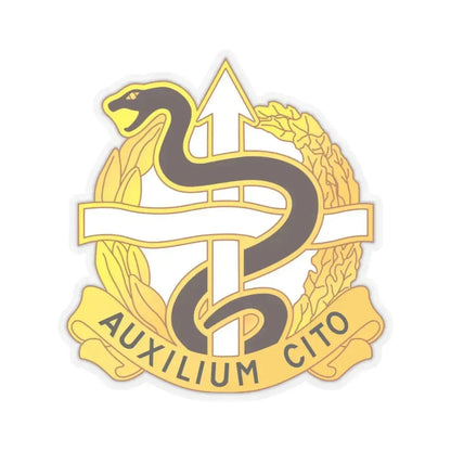 36 Medical Battalion (U.S. Army) STICKER Vinyl Kiss-Cut Decal 3 Inch Transparent - The Sticker Space