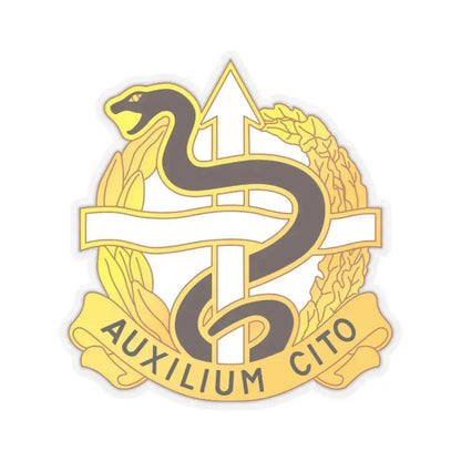 36 Medical Battalion (U.S. Army) STICKER Vinyl Kiss-Cut Decal 4 Inch Transparent - The Sticker Space