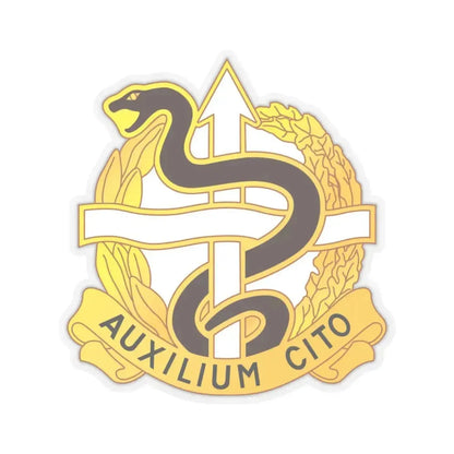 36 Medical Battalion (U.S. Army) STICKER Vinyl Kiss-Cut Decal 6 Inch Transparent - The Sticker Space