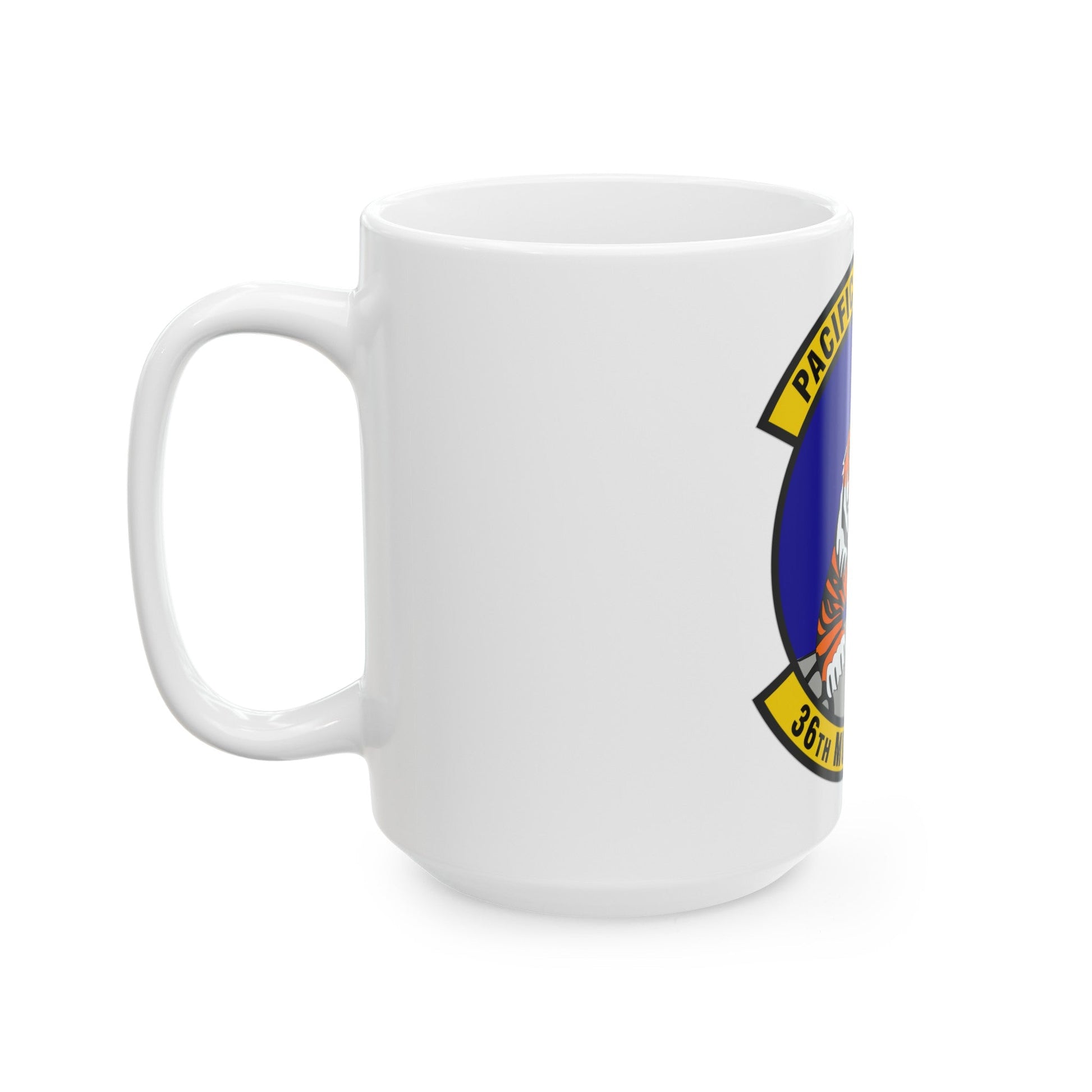 36 Munitions Squadron PACAF (U.S. Air Force) White Coffee Mug-The Sticker Space