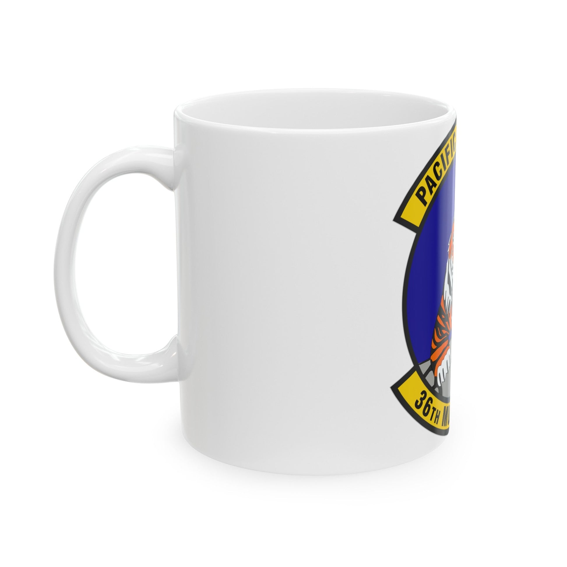 36 Munitions Squadron PACAF (U.S. Air Force) White Coffee Mug-The Sticker Space