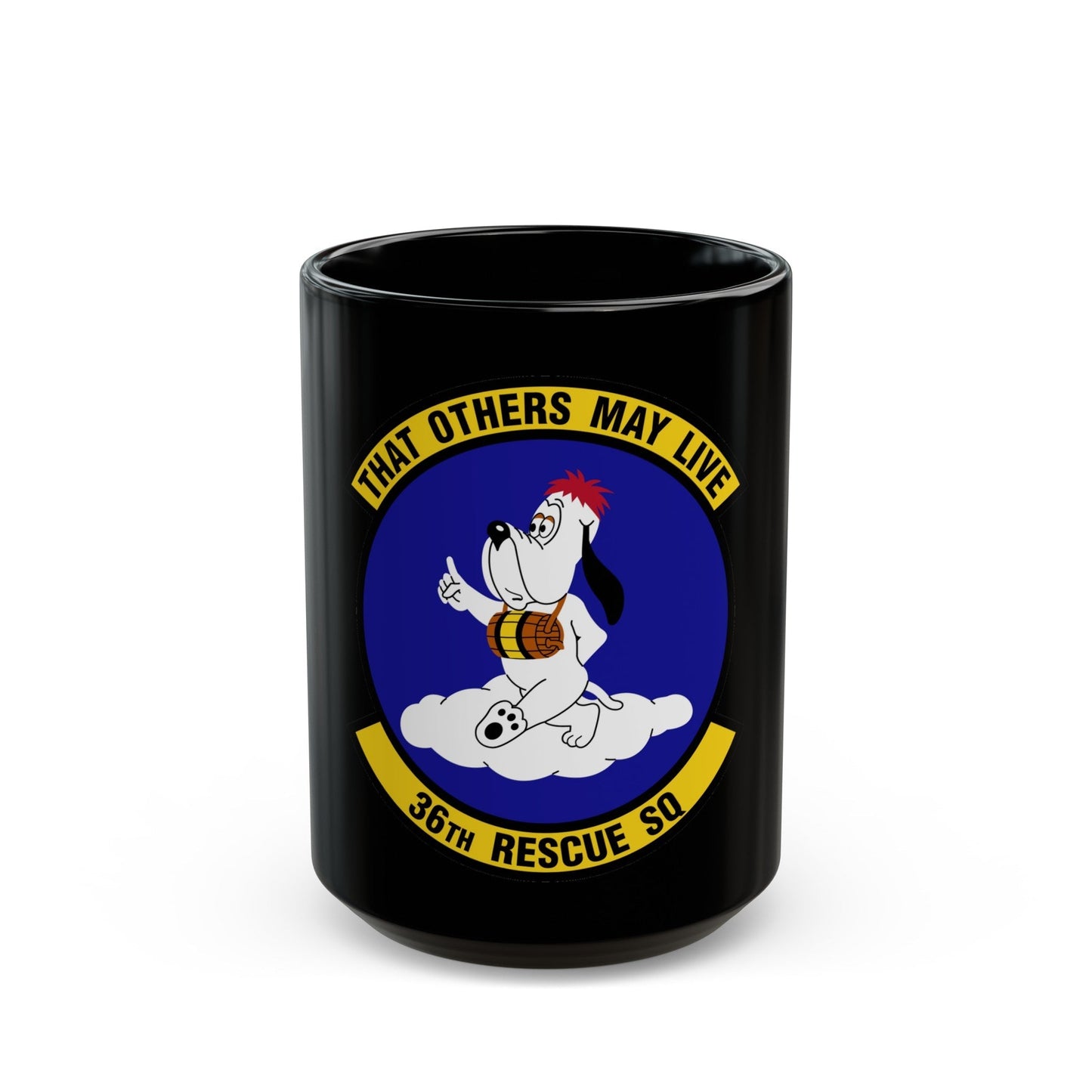 36 Rescue Sq AETC (U.S. Air Force) Black Coffee Mug-15oz-The Sticker Space