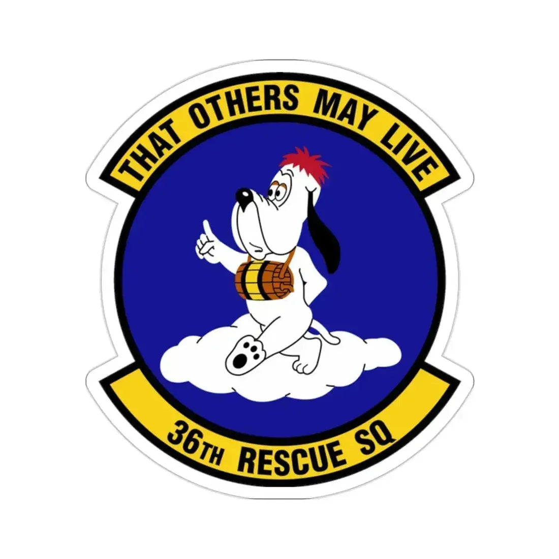 36 Rescue Sq AETC (U.S. Air Force) STICKER Vinyl Die-Cut Decal 2 Inch - The Sticker Space