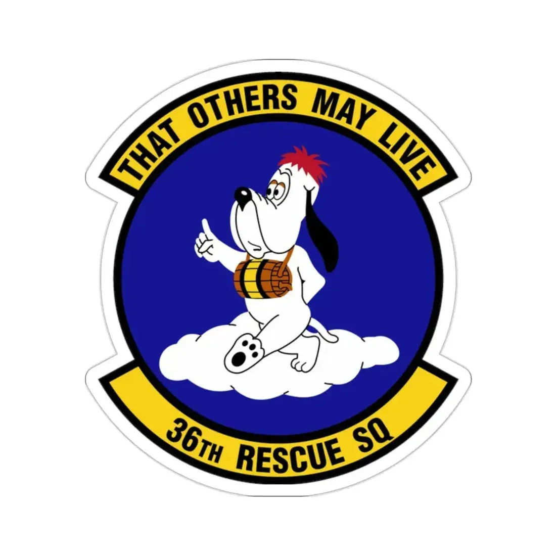 36 Rescue Sq AETC (U.S. Air Force) STICKER Vinyl Die-Cut Decal - The Sticker Space