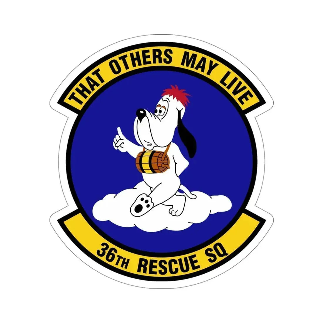 36 Rescue Sq AETC (U.S. Air Force) STICKER Vinyl Die-Cut Decal - The Sticker Space