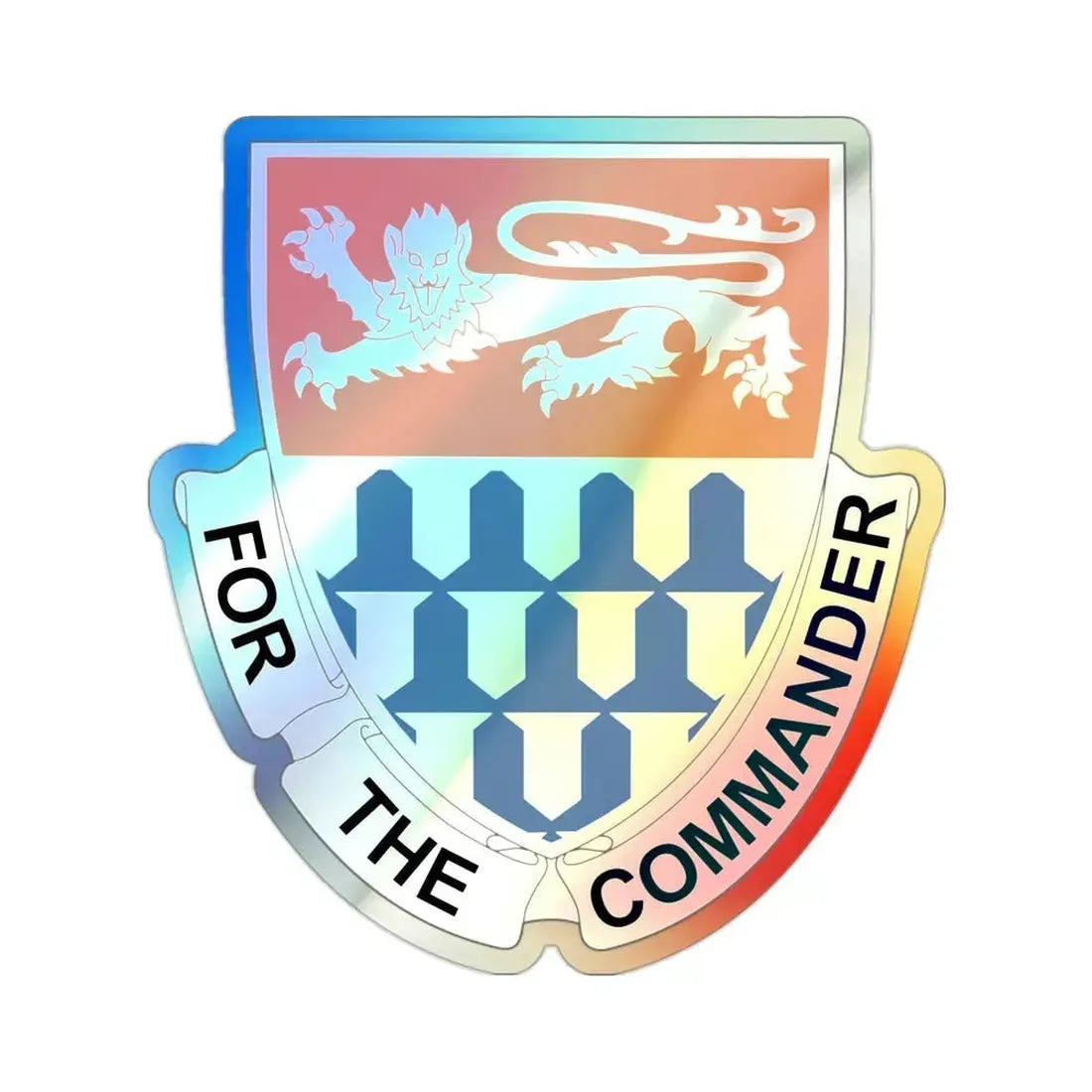 36 Signal Battalion (U.S. Army) Holographic STICKER Die-Cut Vinyl Decal 2 Inch Holographic - The Sticker Space