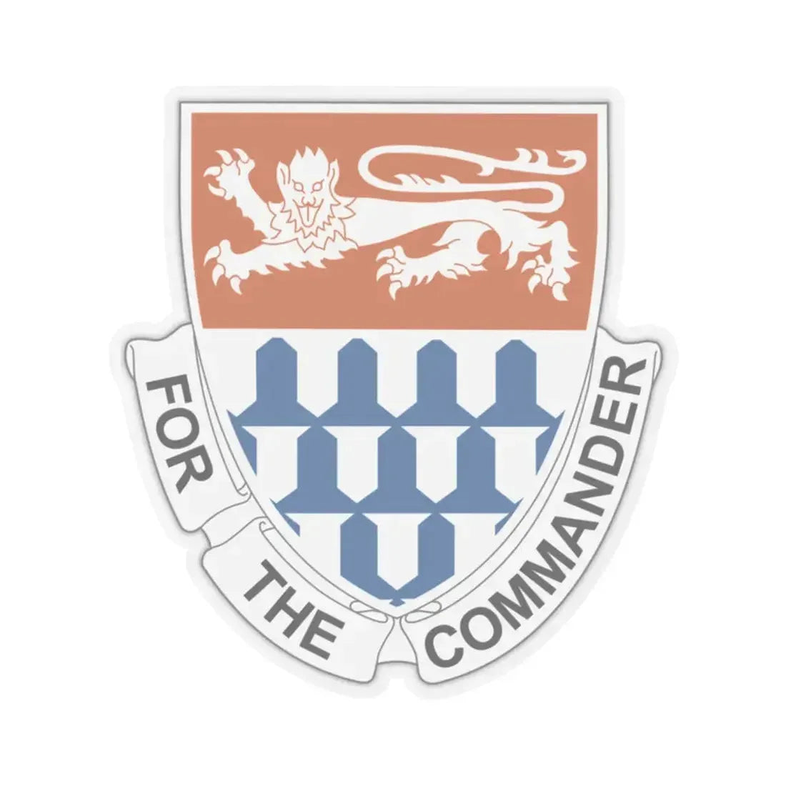 36 Signal Battalion (U.S. Army) STICKER Vinyl Kiss-Cut Decal 2 Inch Transparent - The Sticker Space