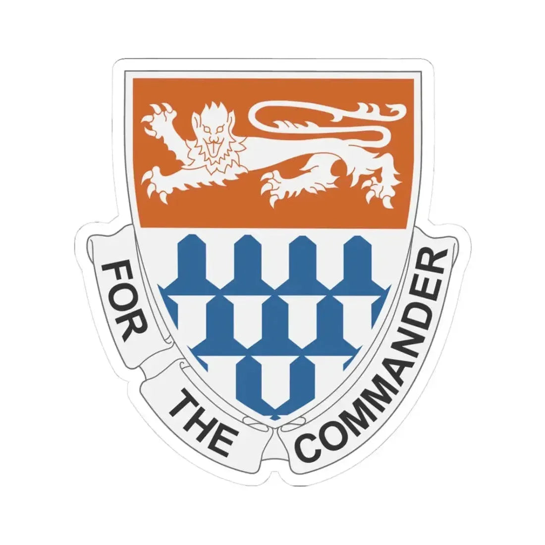 36 Signal Battalion (U.S. Army) STICKER Vinyl Kiss-Cut Decal 3 Inch White - The Sticker Space