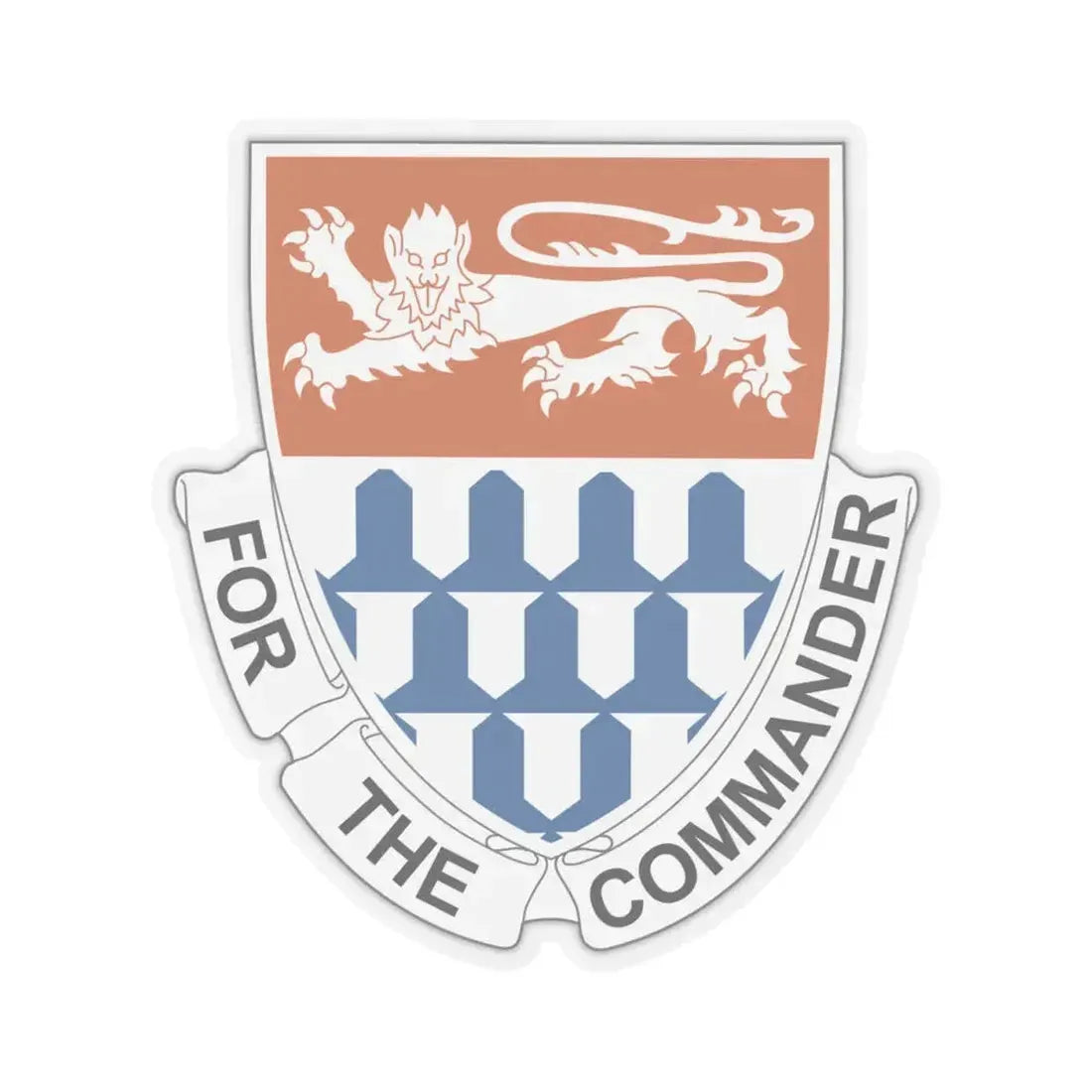 36 Signal Battalion (U.S. Army) STICKER Vinyl Kiss-Cut Decal 4 Inch Transparent - The Sticker Space