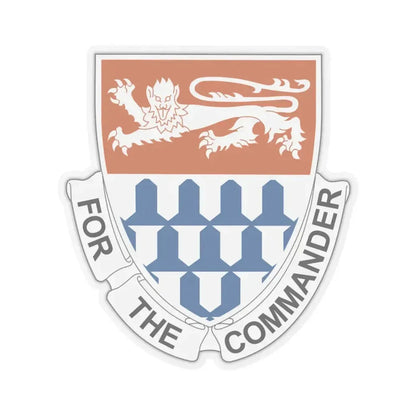 36 Signal Battalion (U.S. Army) STICKER Vinyl Kiss-Cut Decal 4 Inch Transparent - The Sticker Space