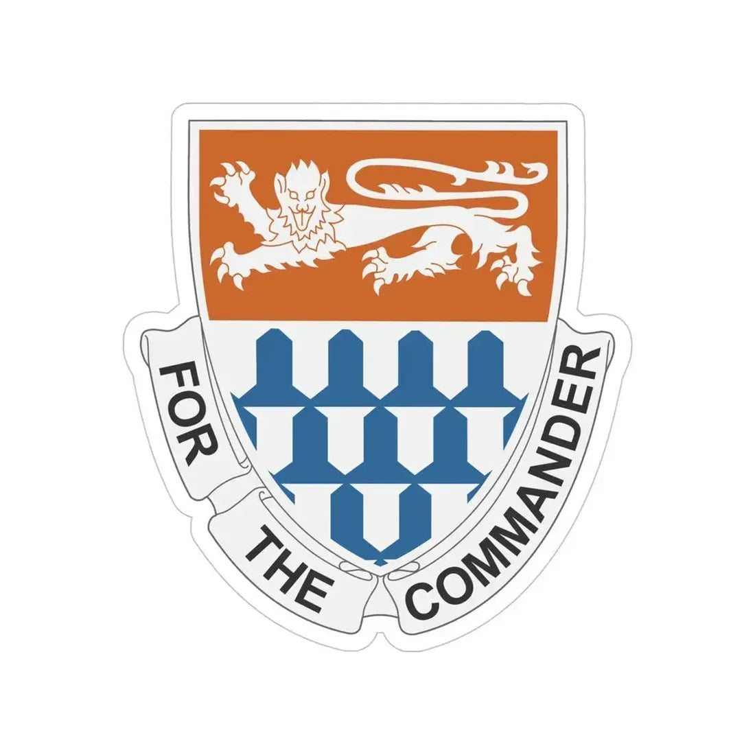 36 Signal Battalion (U.S. Army) Transparent STICKER Die-Cut Vinyl Decal 5 Inch - The Sticker Space