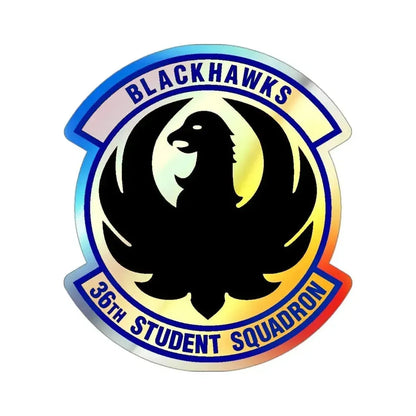 36 Student Sq AETC (U.S. Air Force) Holographic STICKER Die-Cut Vinyl Decal 3 Inch Holographic - The Sticker Space