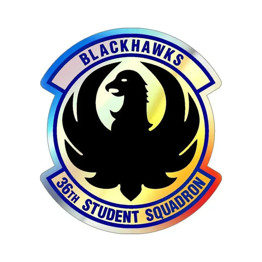 36 Student Sq AETC (U.S. Air Force) Holographic STICKER Die-Cut Vinyl Decal 6 Inch Holographic - The Sticker Space