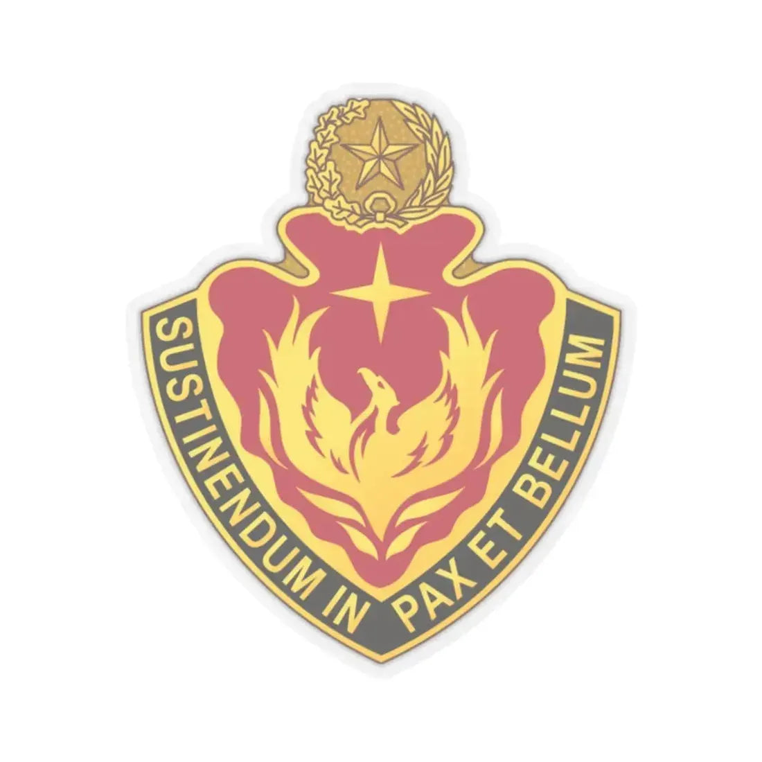 36 Sustainment Brigade 2 (U.S. Army) STICKER Vinyl Kiss-Cut Decal 2 Inch Transparent - The Sticker Space