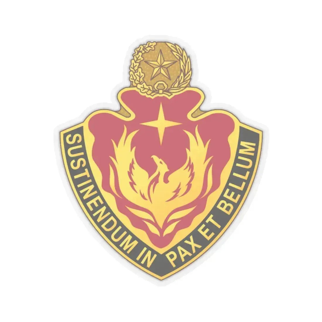 36 Sustainment Brigade 2 (U.S. Army) STICKER Vinyl Kiss-Cut Decal 3 Inch Transparent - The Sticker Space