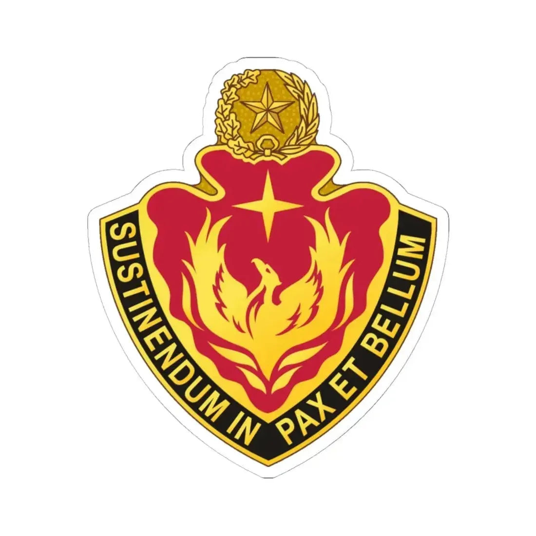 36 Sustainment Brigade 2 (U.S. Army) STICKER Vinyl Kiss-Cut Decal 6 Inch White - The Sticker Space