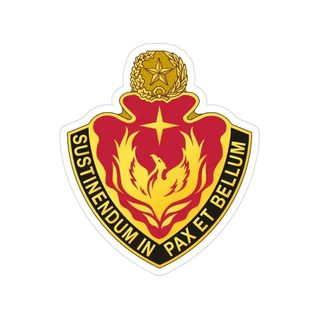 36 Sustainment Brigade 2 (U.S. Army) Transparent STICKER Die-Cut Vinyl Decal 3 Inch - The Sticker Space
