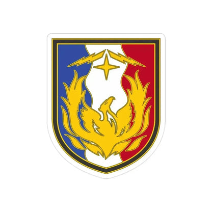 36 Sustainment Brigade 3 (U.S. Army) REVERSE PRINT Transparent Die-Cut STICKER 2 Inch Die-Cut Transparent - The Sticker Space