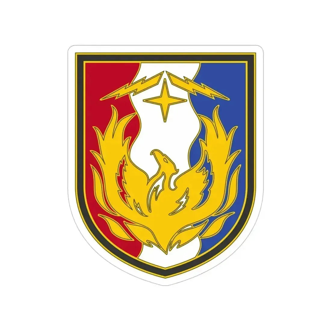 36 Sustainment Brigade 3 (U.S. Army) Transparent STICKER Die-Cut Vinyl Decal 5 Inch - The Sticker Space