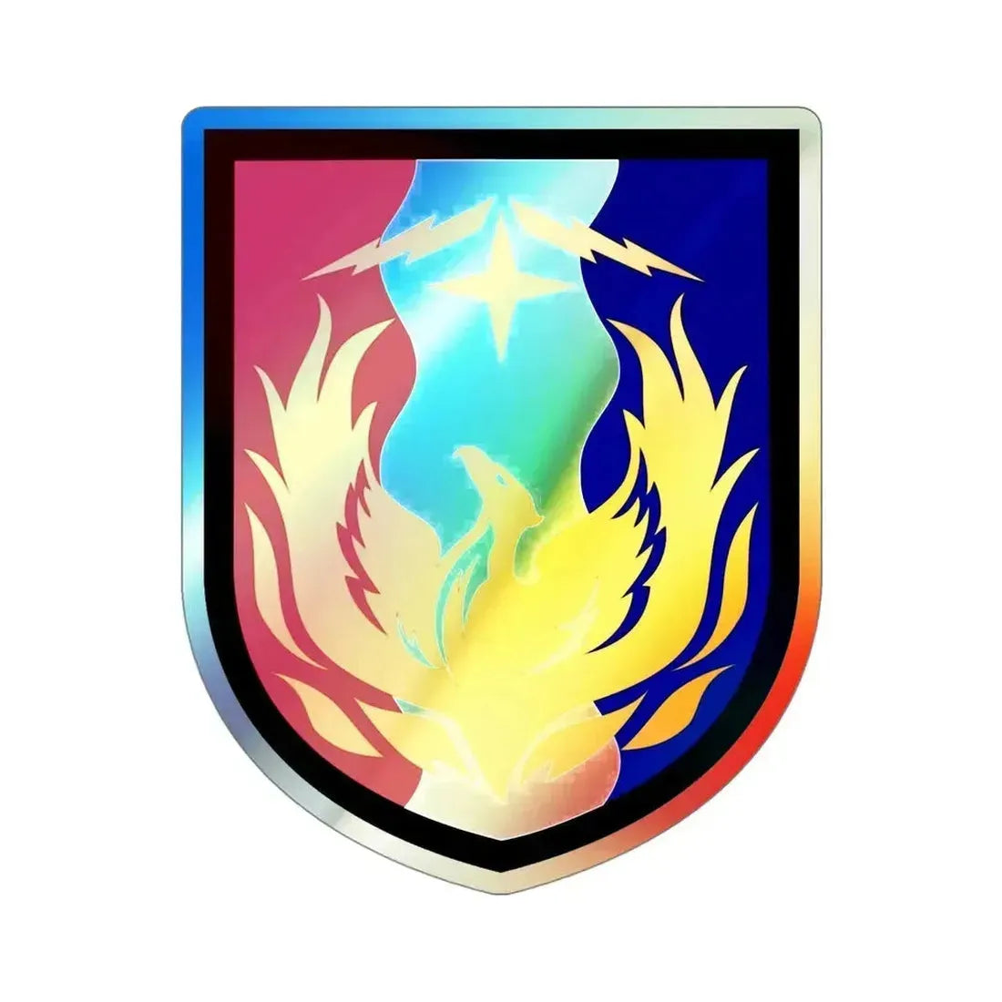 36 Sustainment Brigade (U.S. Army) Holographic STICKER Die-Cut Vinyl Decal 4 Inch Holographic - The Sticker Space