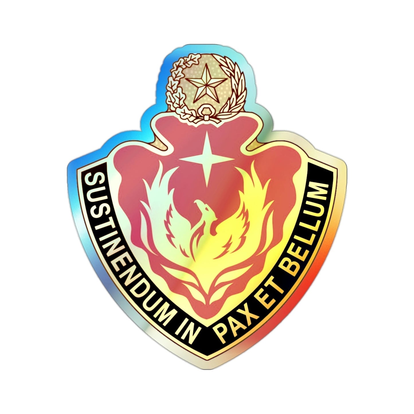 36 Sustainment Brigade v2 (U.S. Army) Holographic STICKER Die-Cut Vinyl Decal-2 Inch-The Sticker Space