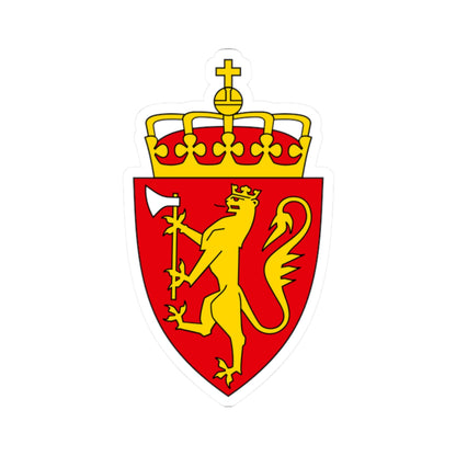 Coat of arms of Norway - STICKER Vinyl Kiss-Cut Decal