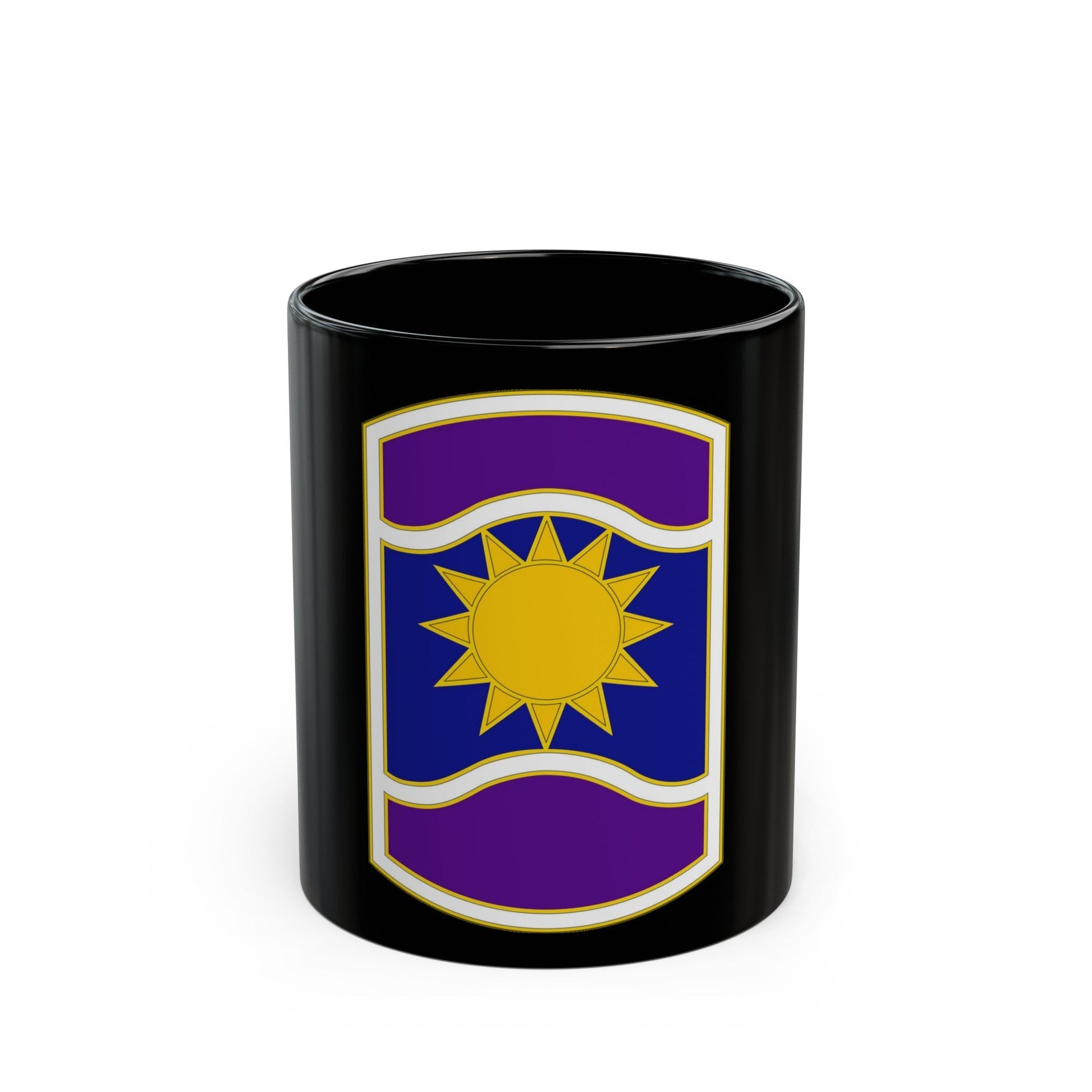 361 Civil Affairs Brigade (U.S. Army) Black Coffee Mug-11oz-The Sticker Space